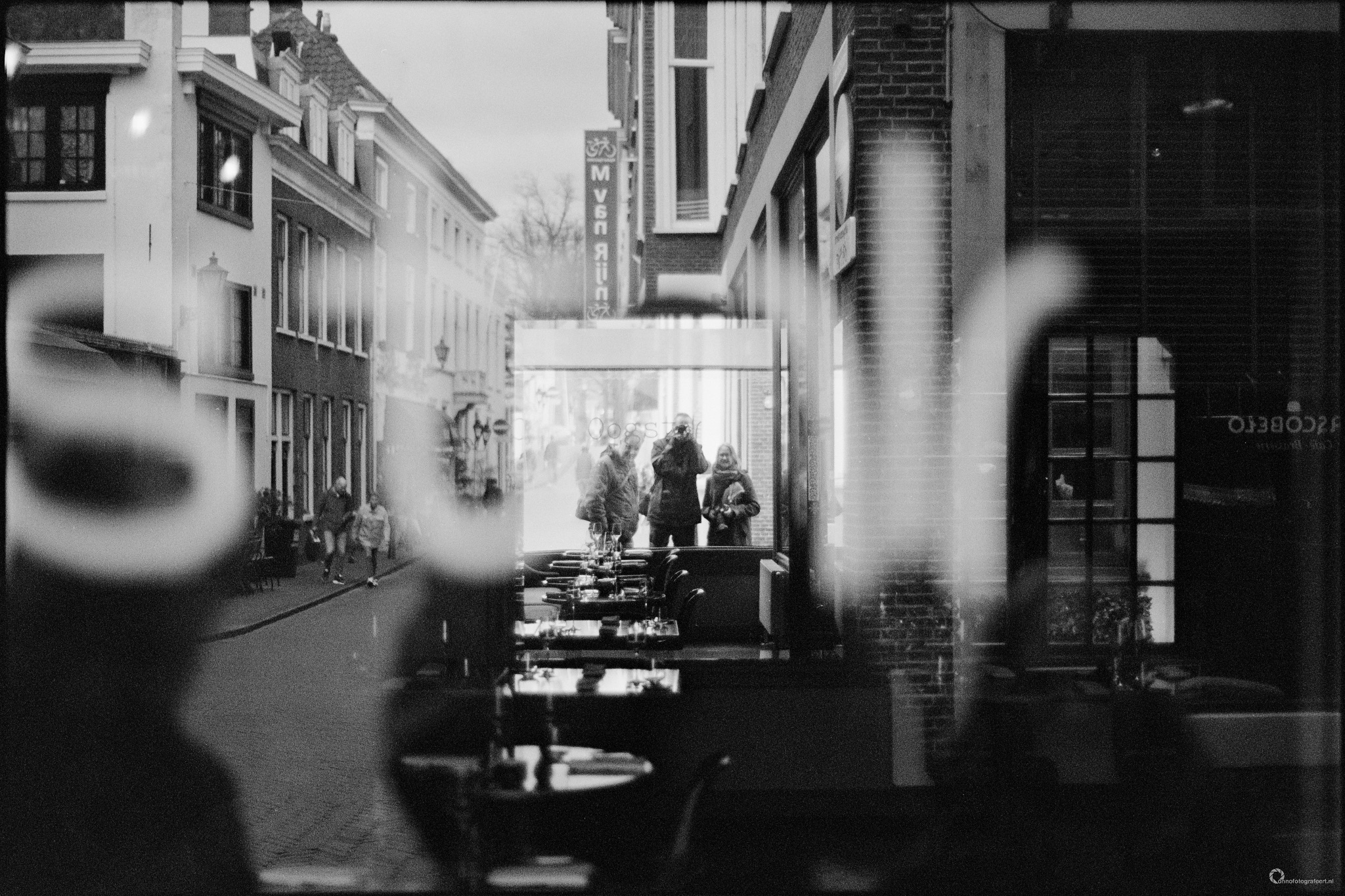 Analoge foto uit Den Haag